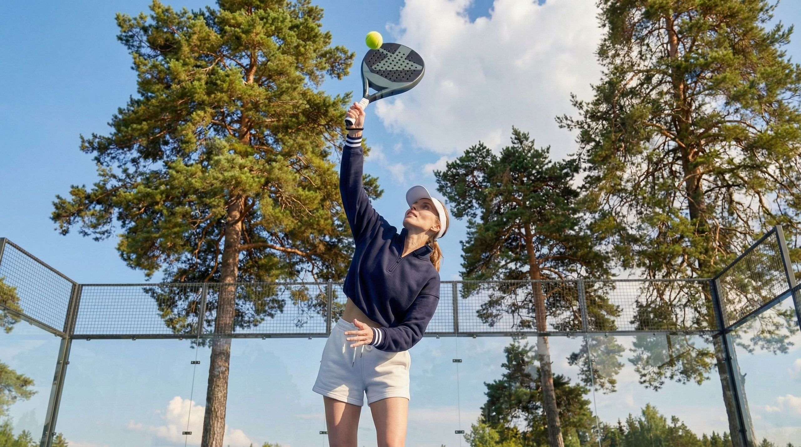 Открытие нового корта для падел-тенниса